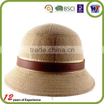 2015 New elegant beautiful ladies wool felt hat bodies