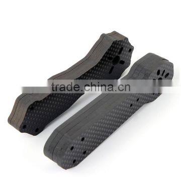 4pcs/lot QV250 DIY Thickness Carbon Fiber Frame Arm Replacement photo-3