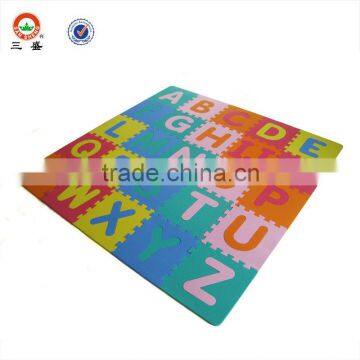 Manufacture EVA alphabet puzzle mat