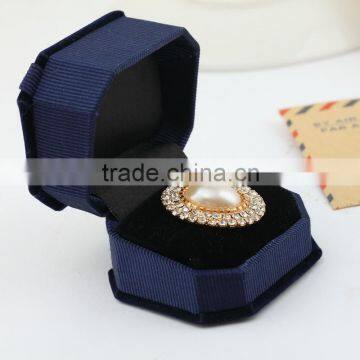 Oval Pearl&Crystal Rhinestone Button for Wedding Invitation Card