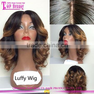 Best selling wave full lace wig silk top wholesale cheap 6a glueless silk top full lace wig with baby hair