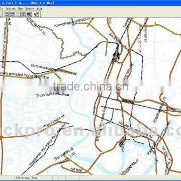 Newest Thailand Digital Mapinfo Map