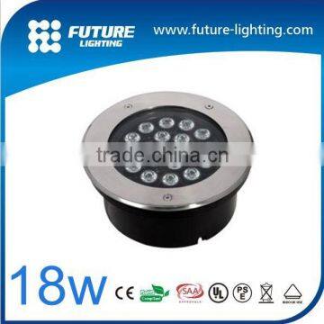 High Power Round LED Inground Light 18W RGB Led Underground Light For Outdoor