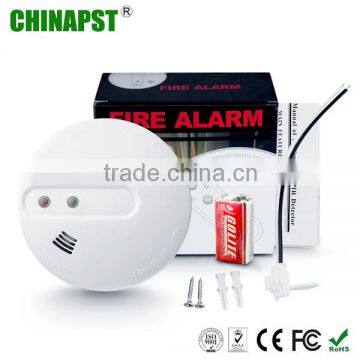 2016 Standalone 110V AC/220V AC Hete Temperature Detector Independent Fire Alarm Wireless Photoelectric Smoke Detector PST-SD303