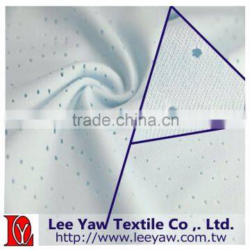 100% polyester 4 way stretch interlock fabric