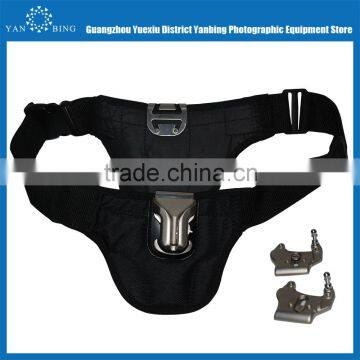 Camera Belt Holster Waist Double Belt Mount Button Buckle for DSLR Camera photo-5