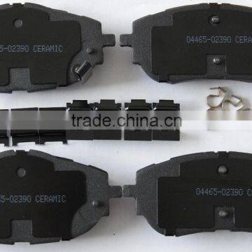 Front brake pads for toyota corolla 04465-02390