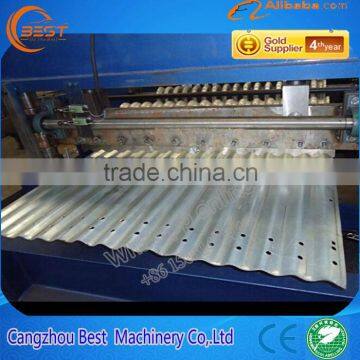 Corrugated Steel Profile Roof Roll Forming Machine photo-5