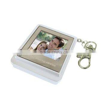 1.5inch LCD digital photo frame keychain, small size digital clock frame, picture frame
