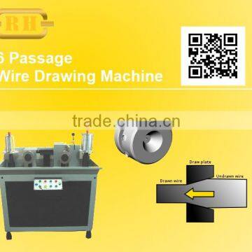 18K WHITE GOLD 6 PASSAGE WIRE DRAWING MACHINE photo-1