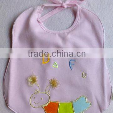 pink baby/infant bids with embroidery design