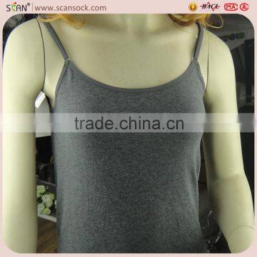 Sexy Ladies Underwear Stylish Knit Seamless Slip Camisoles Custom Factory photo-2