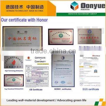 2016 Newly Dongyue Machinery Group Ffull Automatic Fly Ash Birck Making Machine Quotation