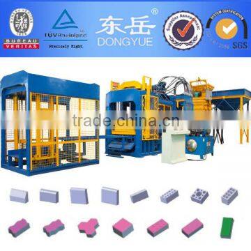 QT10-15 DongYue Full Auotmatic Type Fly Ash Brick Making Machine in India ( Export more than 30 sets in India)