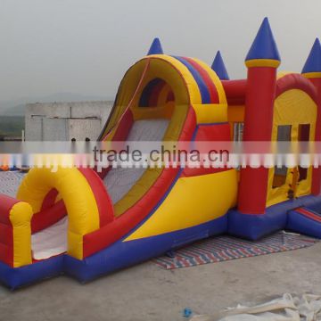 {JUMPFUN} Inflatable Combo Bounce wholesale Jumping castle and slider