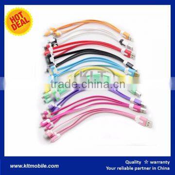 3 in 1 Usb Cable 8Pin + Micro USB + Type-C Charge Data Cable photo-3