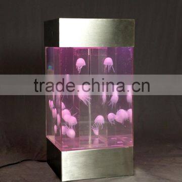Wonderfull Table Top Colorful Jellyfish Tank. Fish Tank ,aquarium photo-3