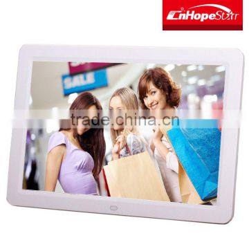 Best price multifunction 12" inch tft lcd panel digital photo frame for christmas gift