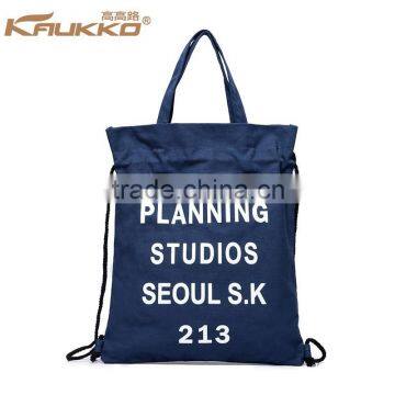 2015 fashion recyclable canvas reusable shopping bags for fashion tote bag shopping bag