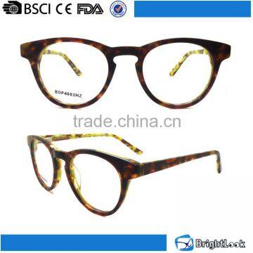 2016 latest design High qulaity,Fashion glasses frame acetate optical glasses unisex desing with spring hinge temple