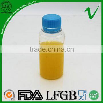 100ml Round Shape PET Pet Cold Press Juice Bottle With Food Grade photo-1