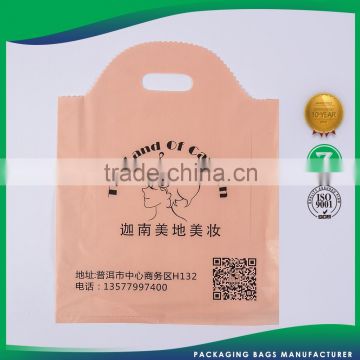 Custom Color Grocery Grocery Die Cut Plastic Recycled Bag Companies Ldpe