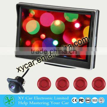 security camera system 5inch car lcd monitor and parking sensor XY-8564