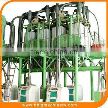 Engineer train directly mini flour mill with low price