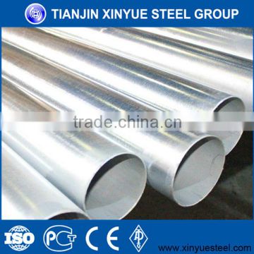 BS 1387 round galvanized scaffolding steel pipe/ galvanized steel pipe