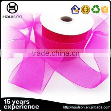 best sale high strength fashion organza ribbon