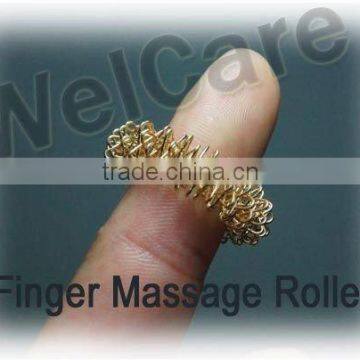 Finger massage roller/ Sujok ring/ Acupressure ring/ Acupuncture ring/ Finger massager