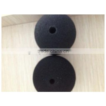 Recycled foam ball rubber ball with hole