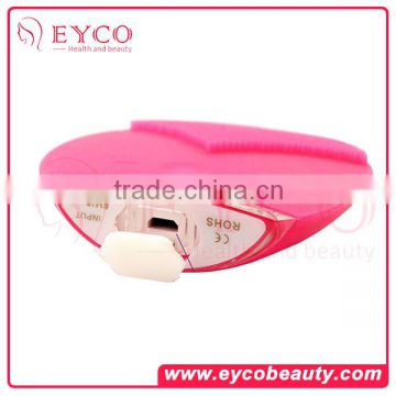 EYCO BEAUTY vibration silicone beauty facial brush face cleansing brush/Silicone facial Cleansing Brush face brush Cleanser elec