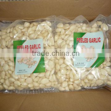 fresh peeled garlic in 2 x 5 kg nitrogen bags