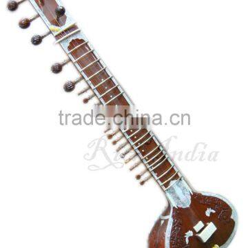 Indian SITAR SPECIAL RAVI SHANKAR STYLE WITH FIBER BOX HIGH PRO QUALITY STRING India Musical Instrument