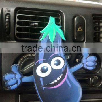 2017 Promotional Items Flexible Vegetable Silicone Mobile Phone Holder for Car Air Condition From Dongguan Factory