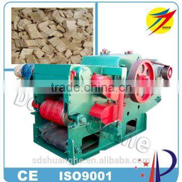 wood processing machinery electric drum type wood chip making machine