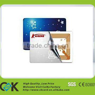 Best-seller!Custom CR80 size anti-fake vip card with CMYK printing in big discount