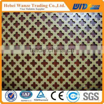 Hot sale perforated sheets / stainless steel sheet / aluminum sheet with various hole shape