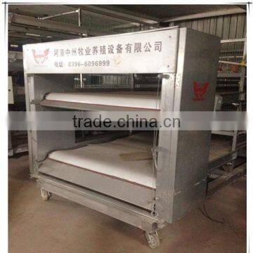 Chicken layer cage used automatic manure removal belts/manure removal system