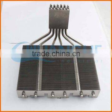 alibaba china aluminum zipper fin heat sink