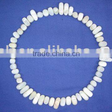 white natural mother of pearl shell necklace bead