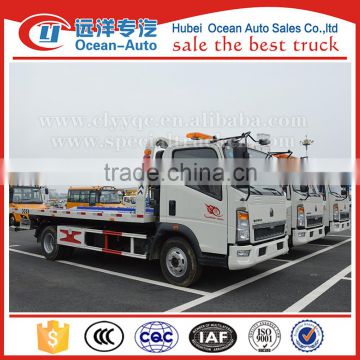 4TON carrying weight SINOTRUK HOWO tow truck wrecker