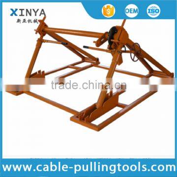 Mechanical Cable Drum Lifting Jack Cable Reel Stand