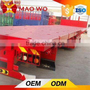 China 40ft Container 40ton Flatbed Semi Trailer Price for Hot Sale photo-5