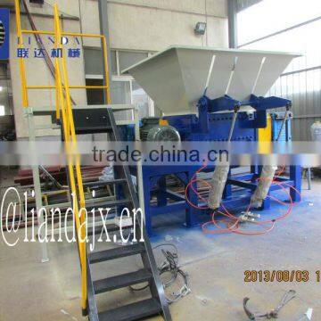 double shaft shredder machine