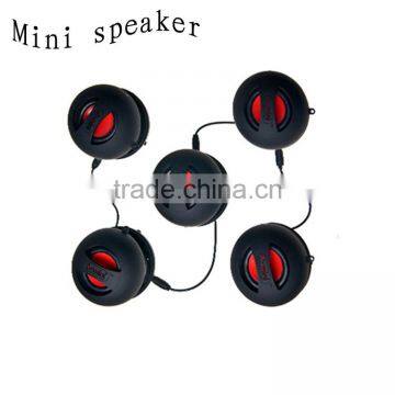 promotional portable mini speaker audio speaker USB mini speaker laptop mini speaker