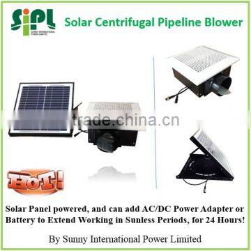 Solar Energy powered New Ventilation Product Ceiling Mounted Air Exhaust Fan