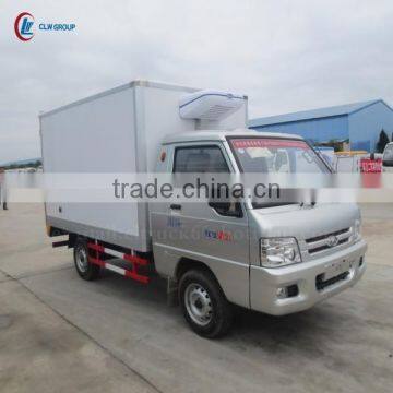 4*2 Gasoline FORLAND 1ton Mini Refrigerated Van Truck