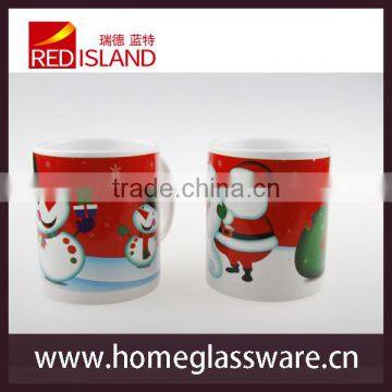 2016 popular Holiday design ceramic coffee mug